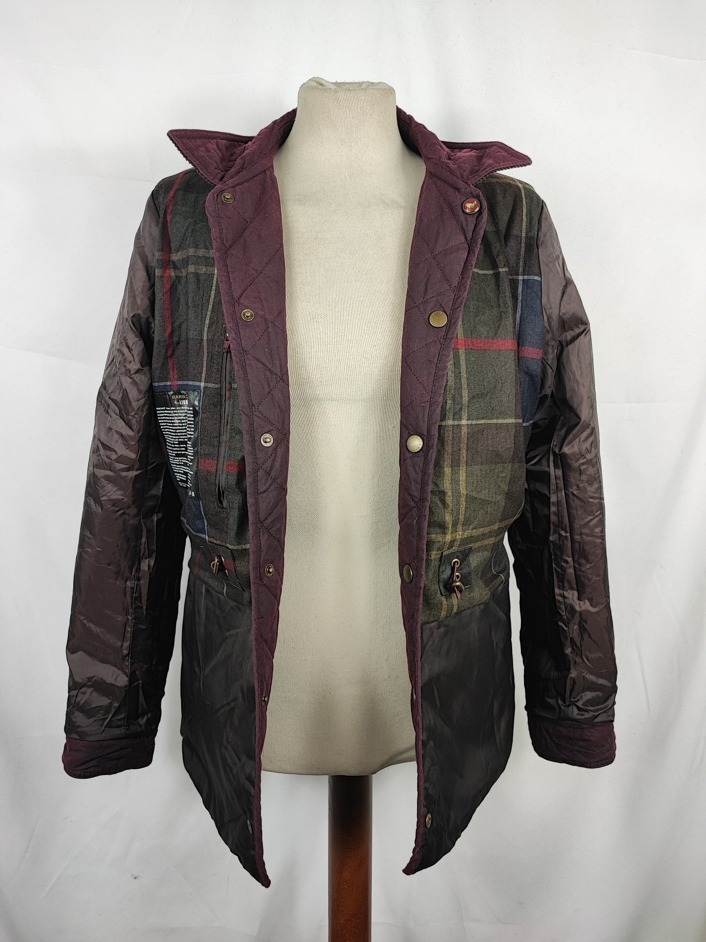 Giacca Barbour da donna Penshaw viola UK12 medium - Purple Penshaw Lady jacket UK12 tg. 42