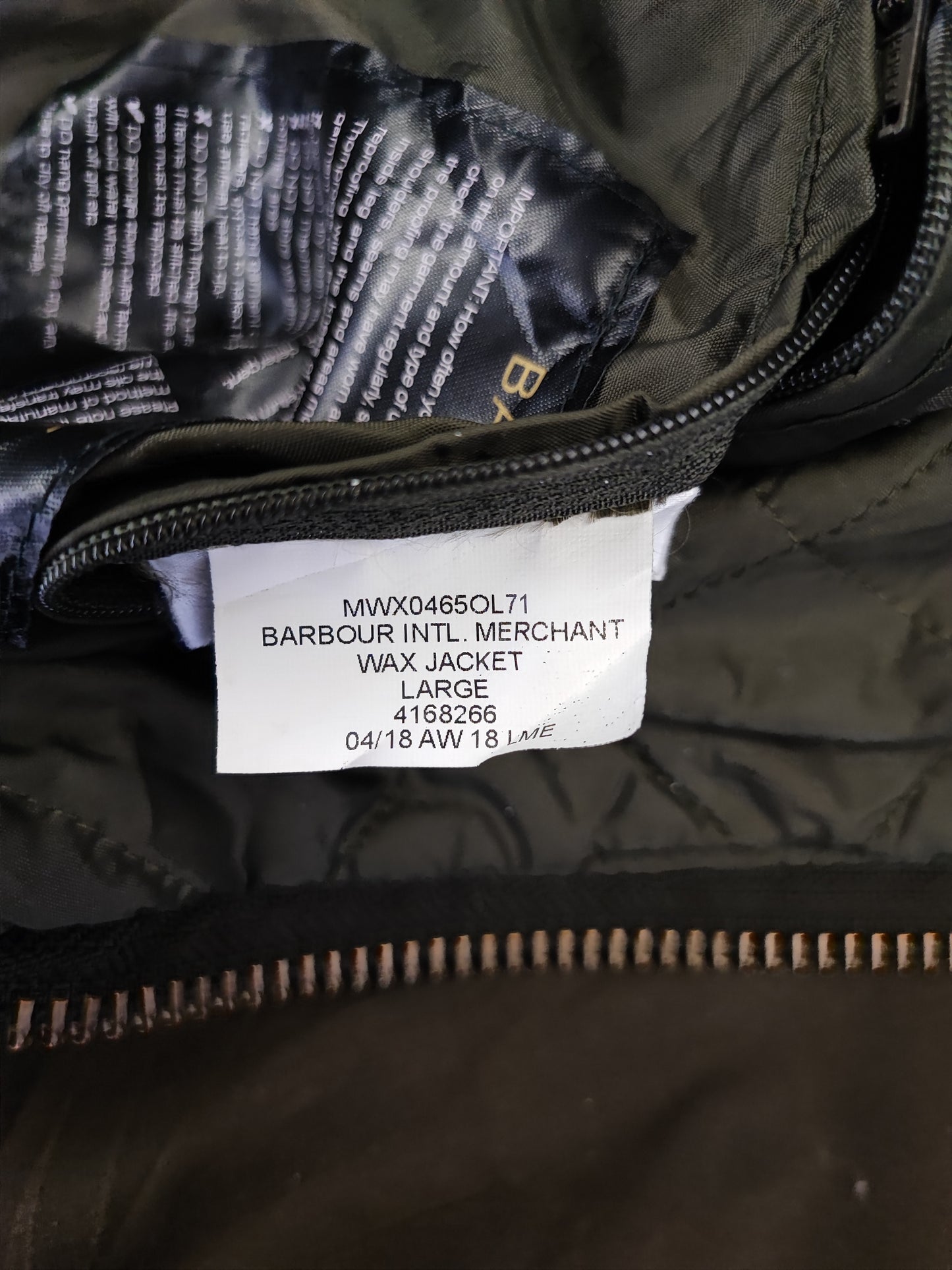 Barbour Merchant Steve Mc Queen Verde Large SLIM FIT- Man Green Steve Mc Queen Size Large