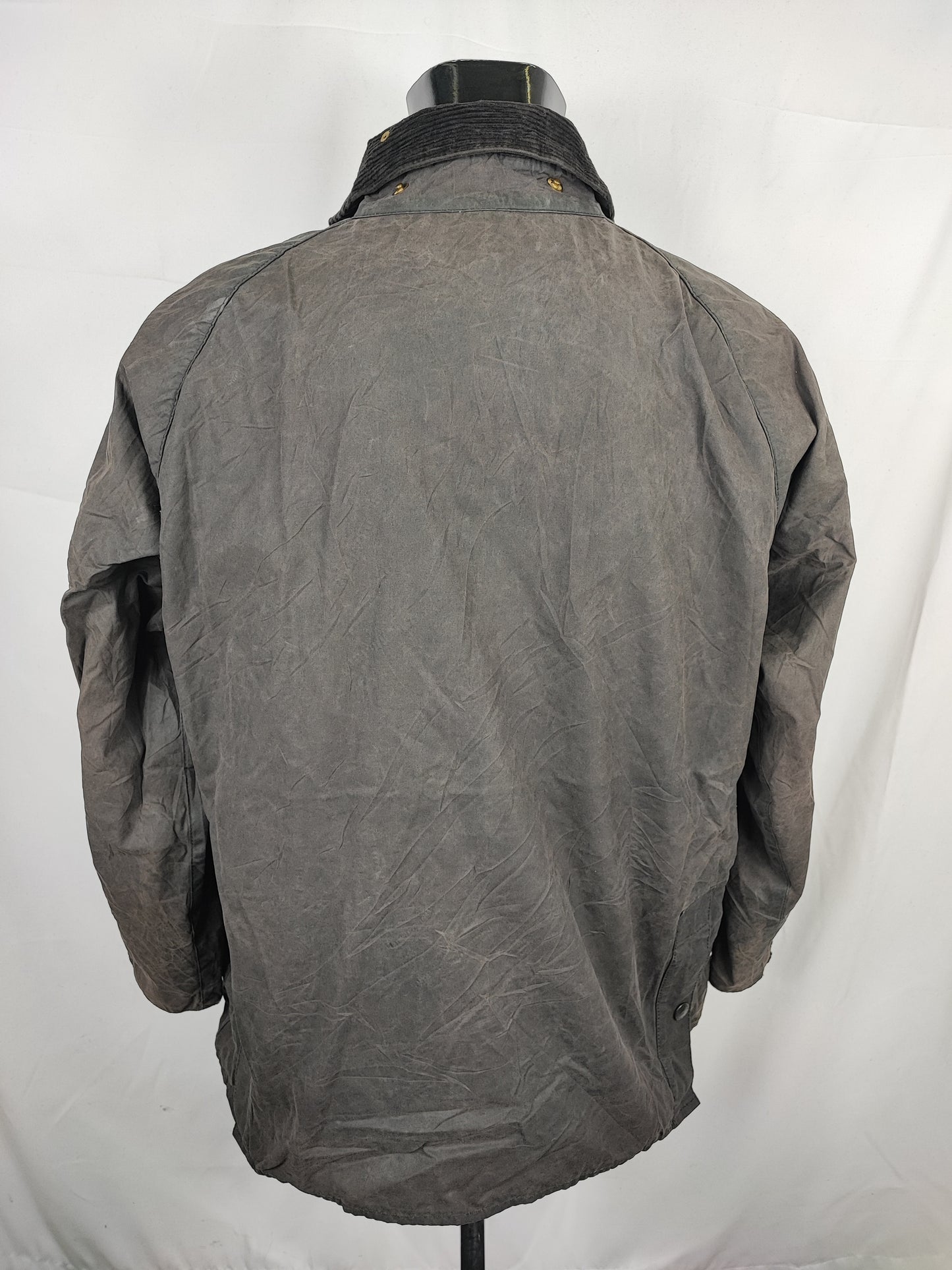 Barbour Bedale Uomo Vintage Nero C44/112 cm Man Bedale waxed Black jacket Size Large