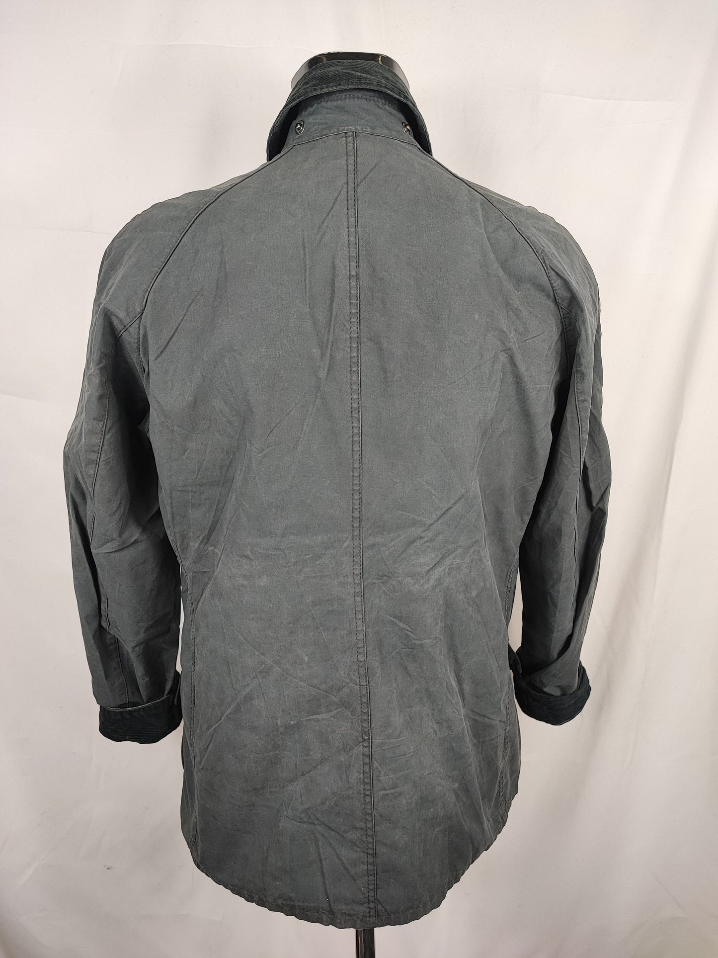 Giacca Barbour uomo cerato Bristol blu Medium - Man Navy Bristol wax Jacket size M