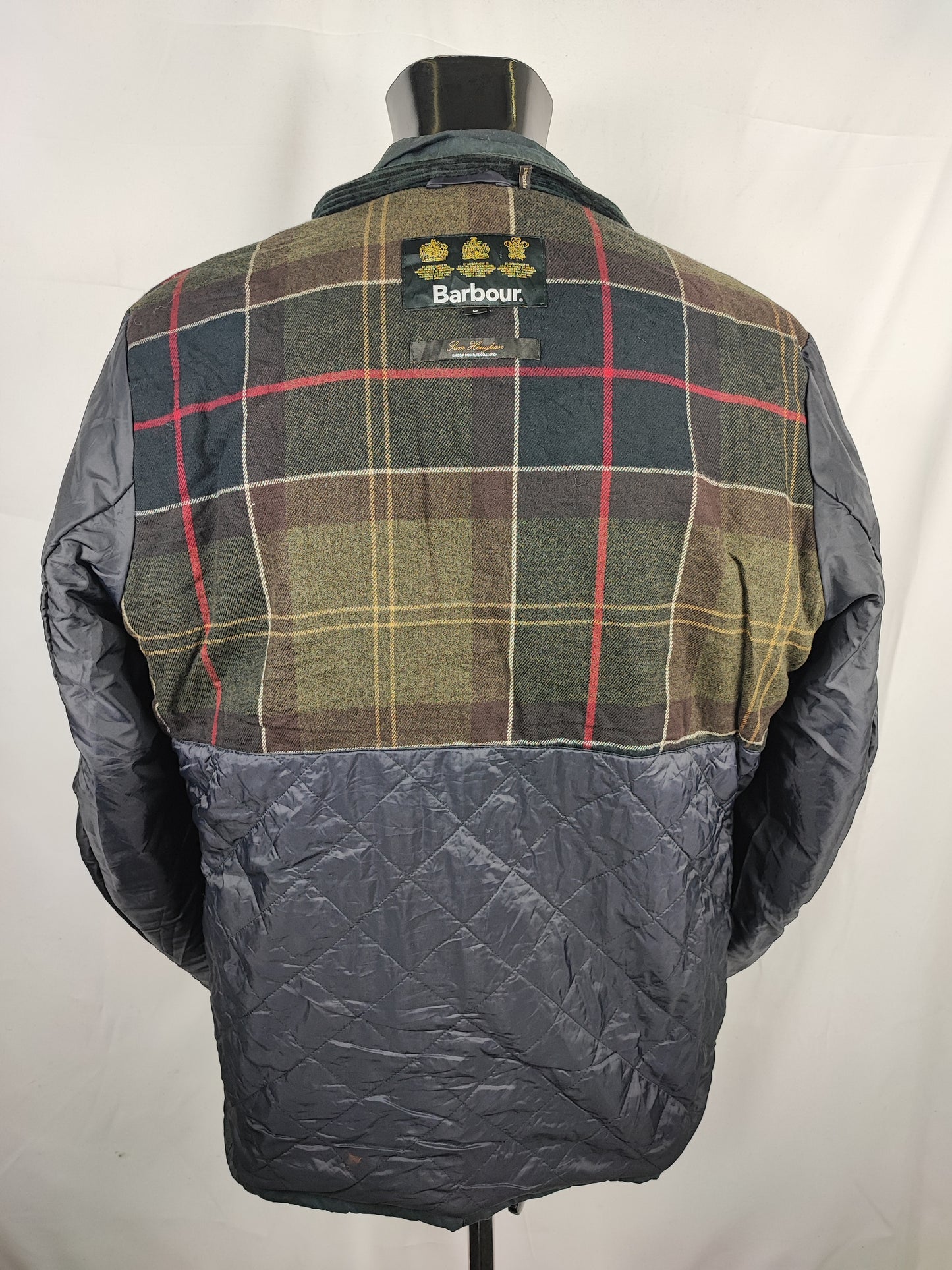Giacca Barbour cerata da Uomo blu Spynie Jacket Large - Man Navy Wax Spynie Jacket size L
