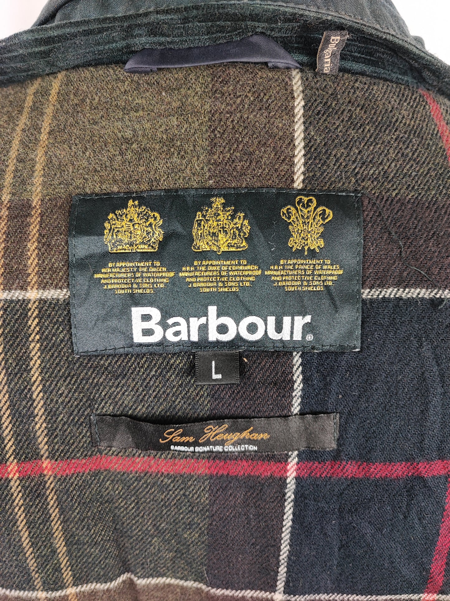Giacca Barbour cerata da Uomo blu Spynie Jacket Large - Man Navy Wax Spynie Jacket size L