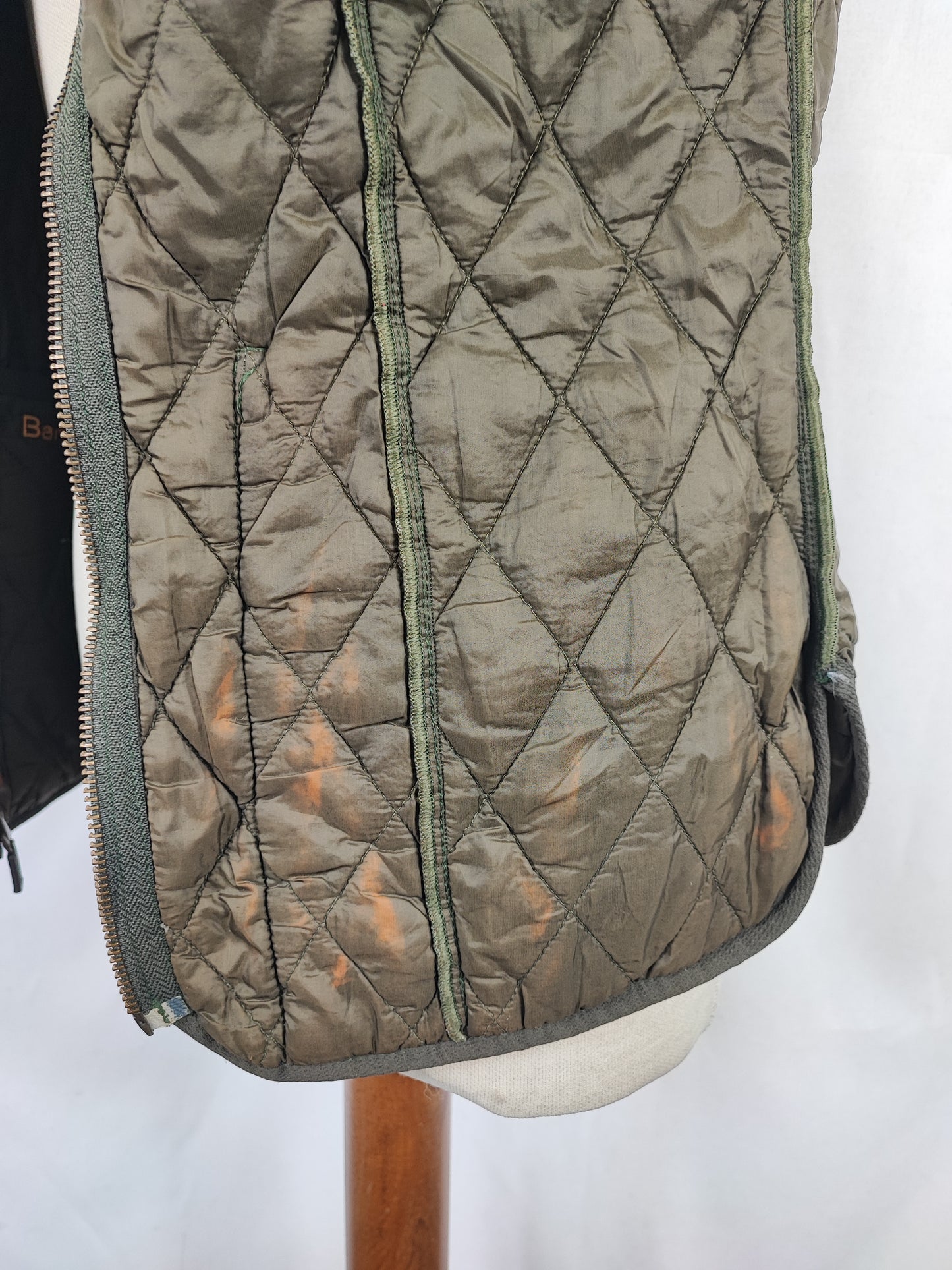 Gilet Barbour verde da donna UK10 Small - Barbour Betty Interactive Lady Liner uk10