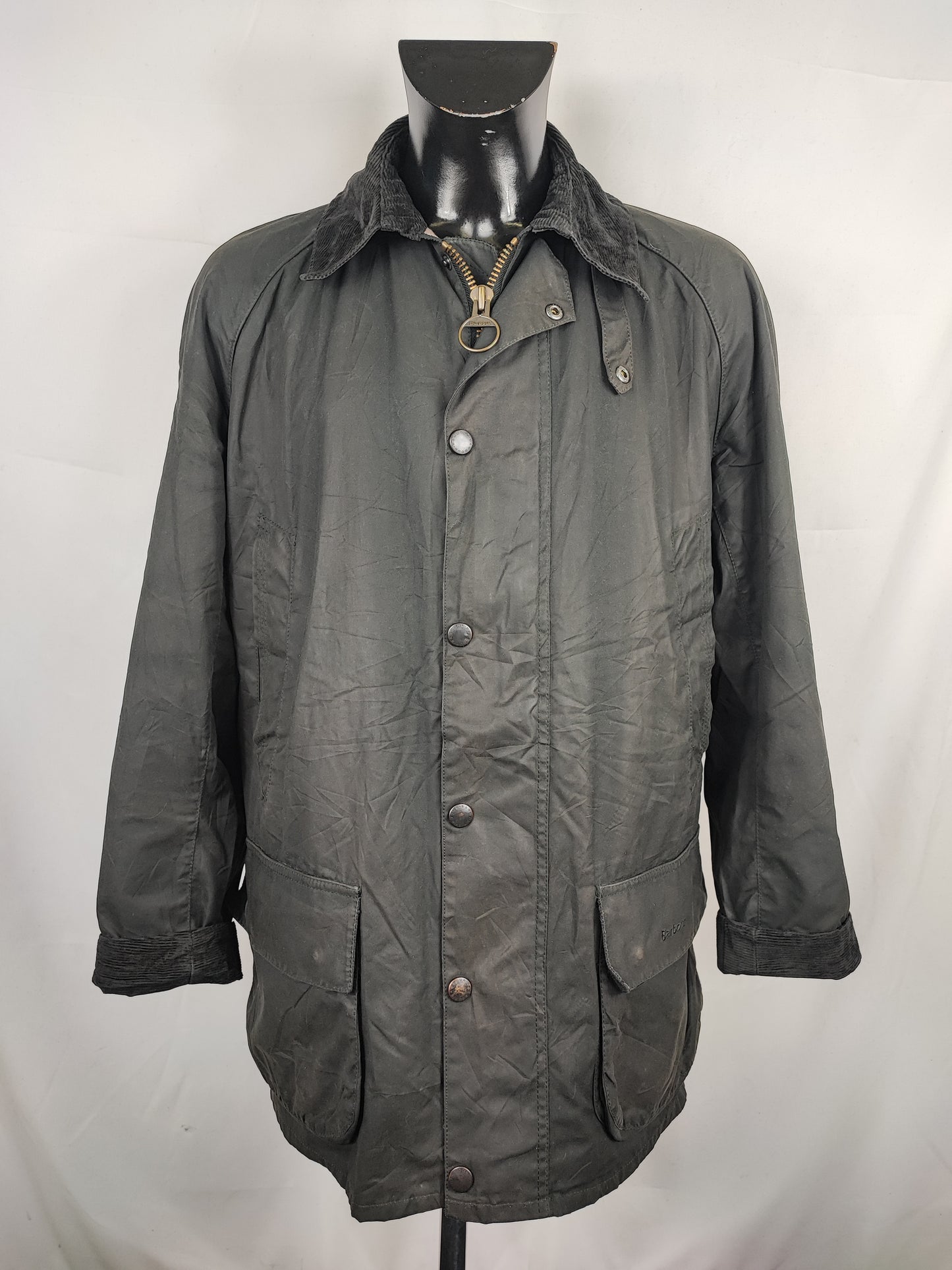 Giacca Barbour uomo cerato Bristol Nero Large- Man Black Bristol wax Jacket size L
