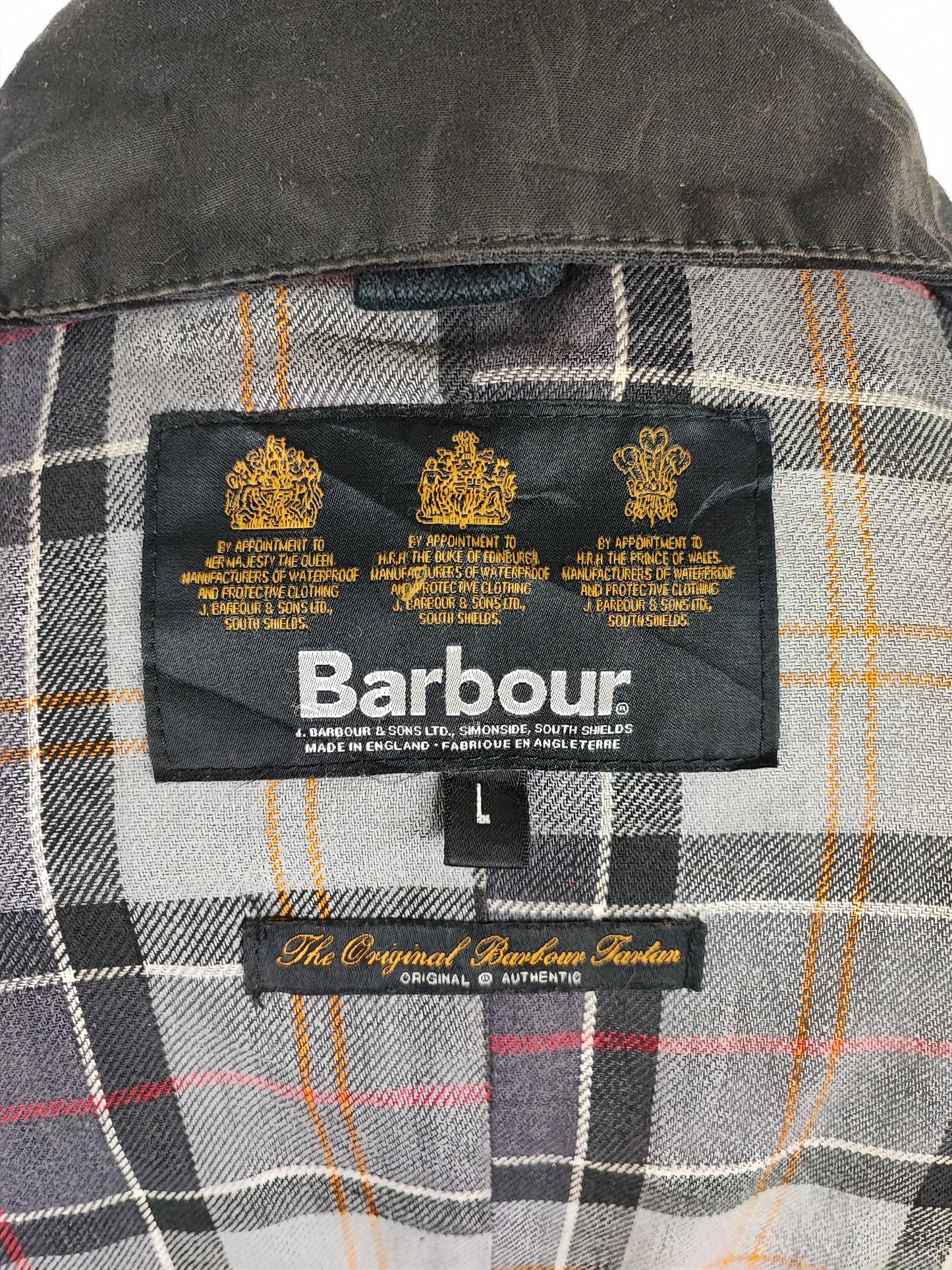 Giacca Barbour uomo cerato Bristol Nero Large- Man Black Bristol wax Jacket size L