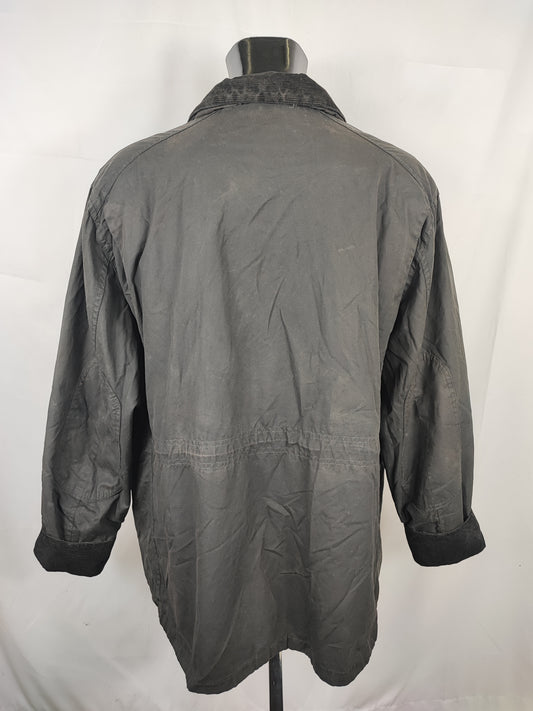 Barbour Giacca uomo nera Xlarge Sapper Jacket - Man Black Waxed Sapper Jacket Size XL