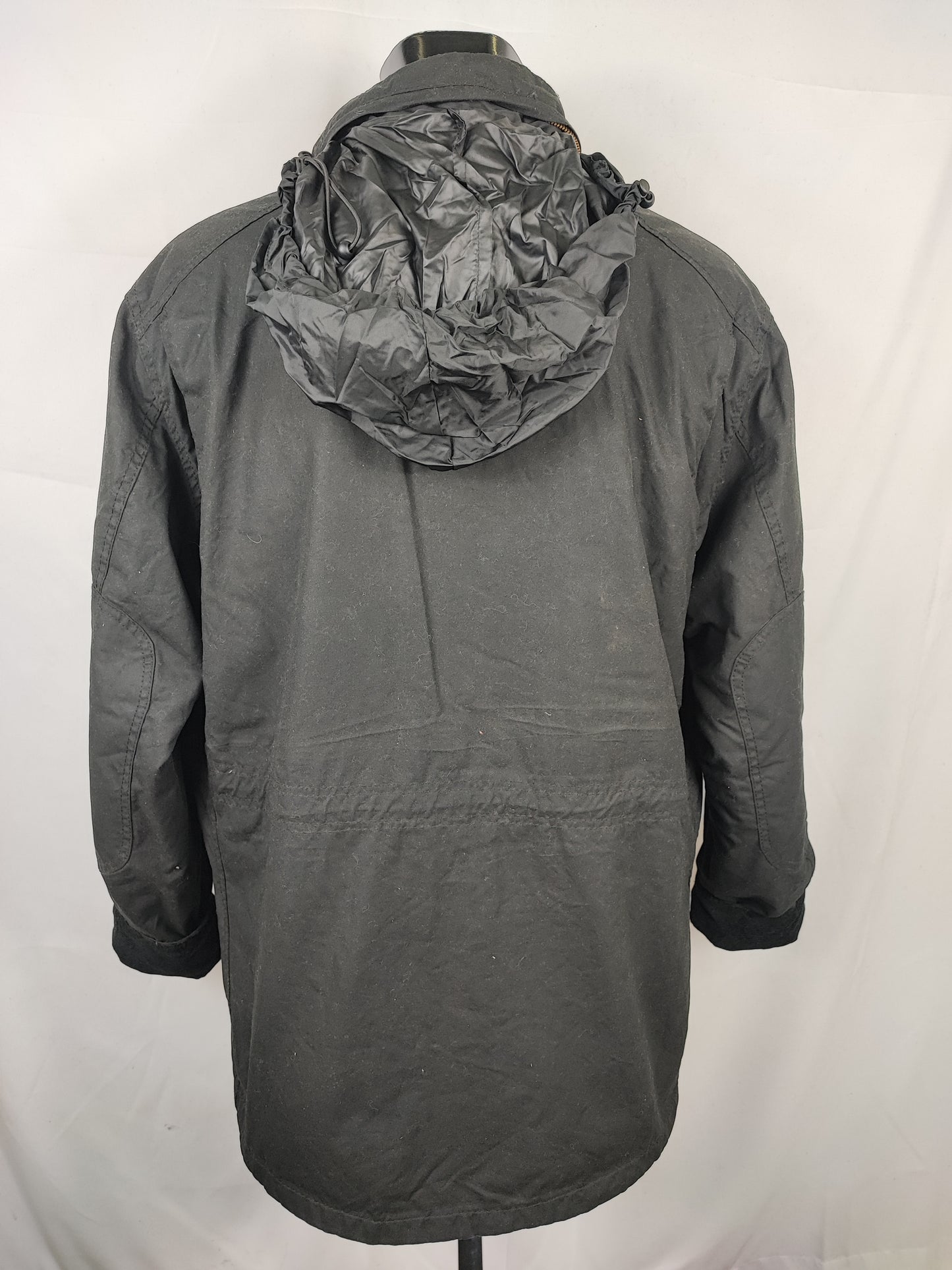 Barbour Giacca uomo nera Large Sapper Jacket Black Waxed Sapper Jacket Size L