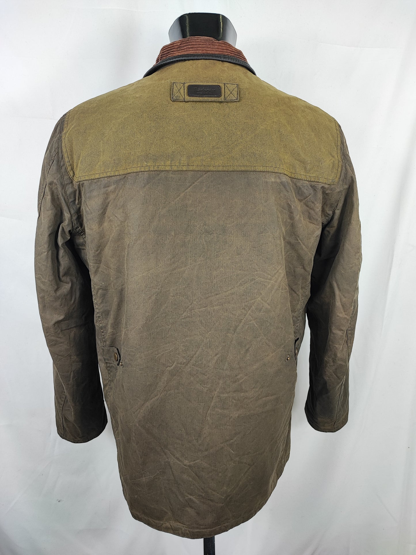 Giacca Barbour Verde Uomo cerato Medium - Man Olive hartlington wax jacket Size Medium