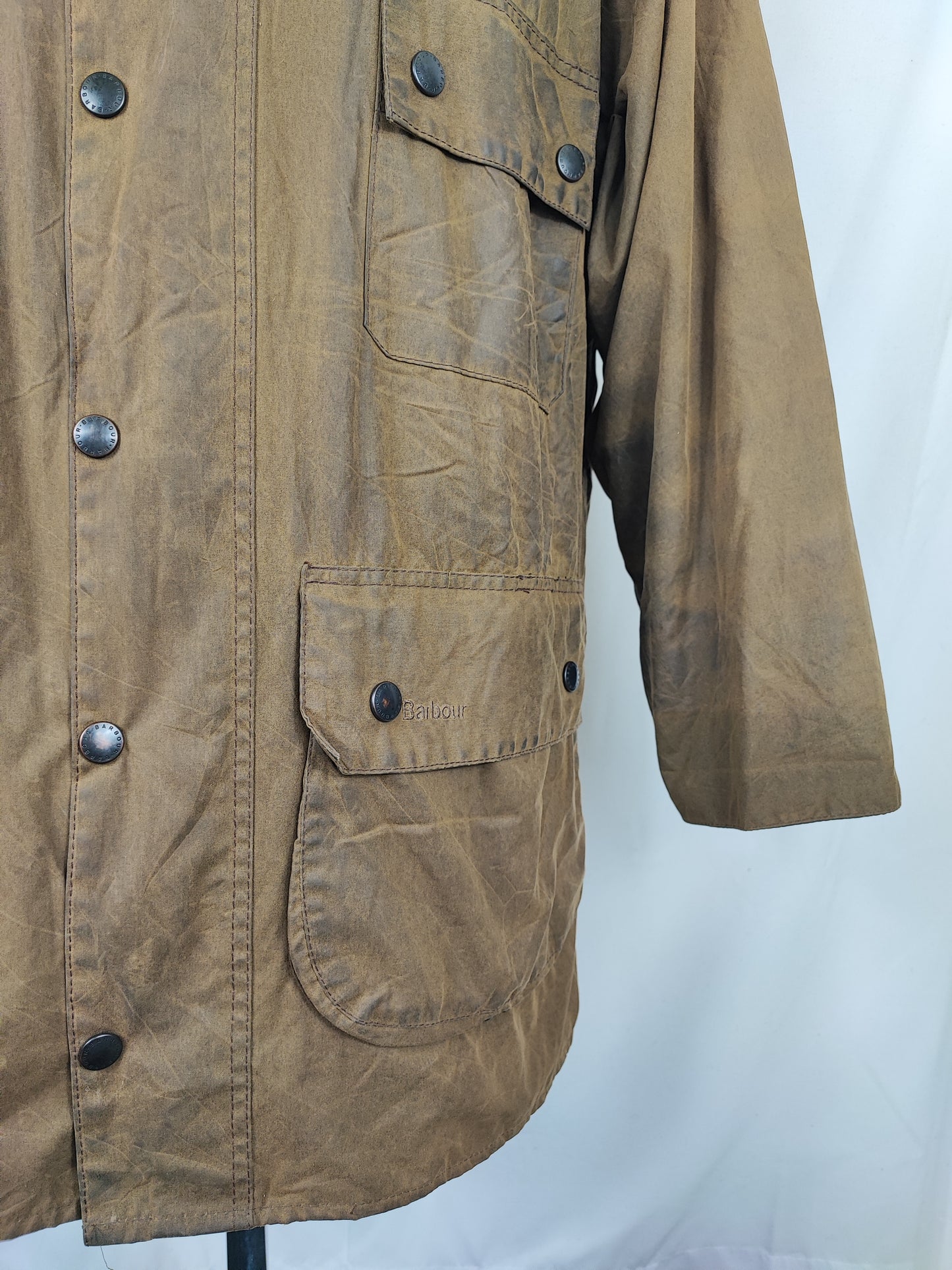 Barbour Classic Solway verde Cerato C42/107 cm Large- Man Wax Classic Solway Olive jacket Large