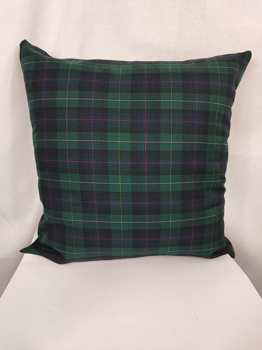 Cuscino quadrato in Tartan Black Watch