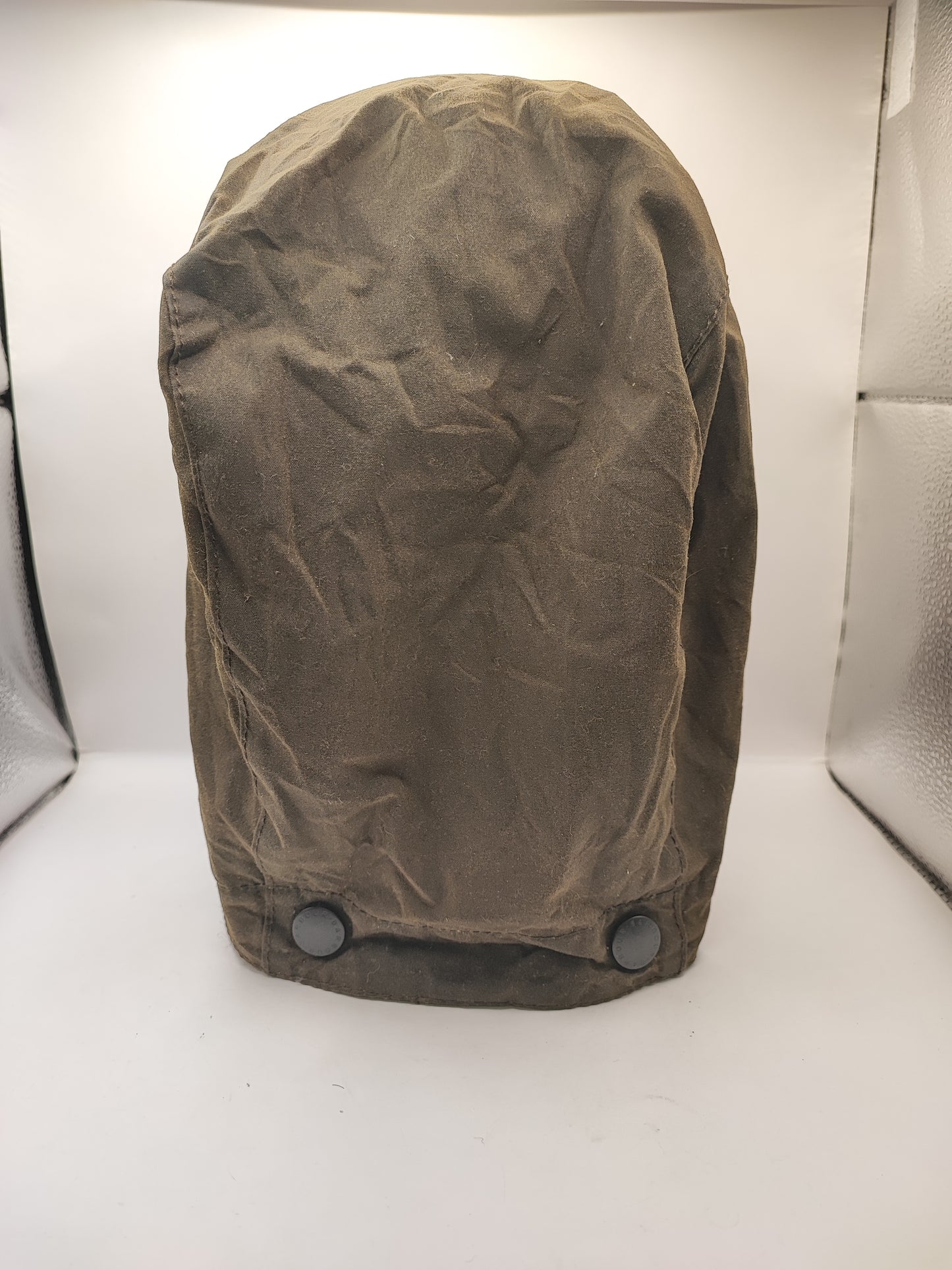 Cappuccio Barbour verde oliva recente - Olive Waxed hood One size