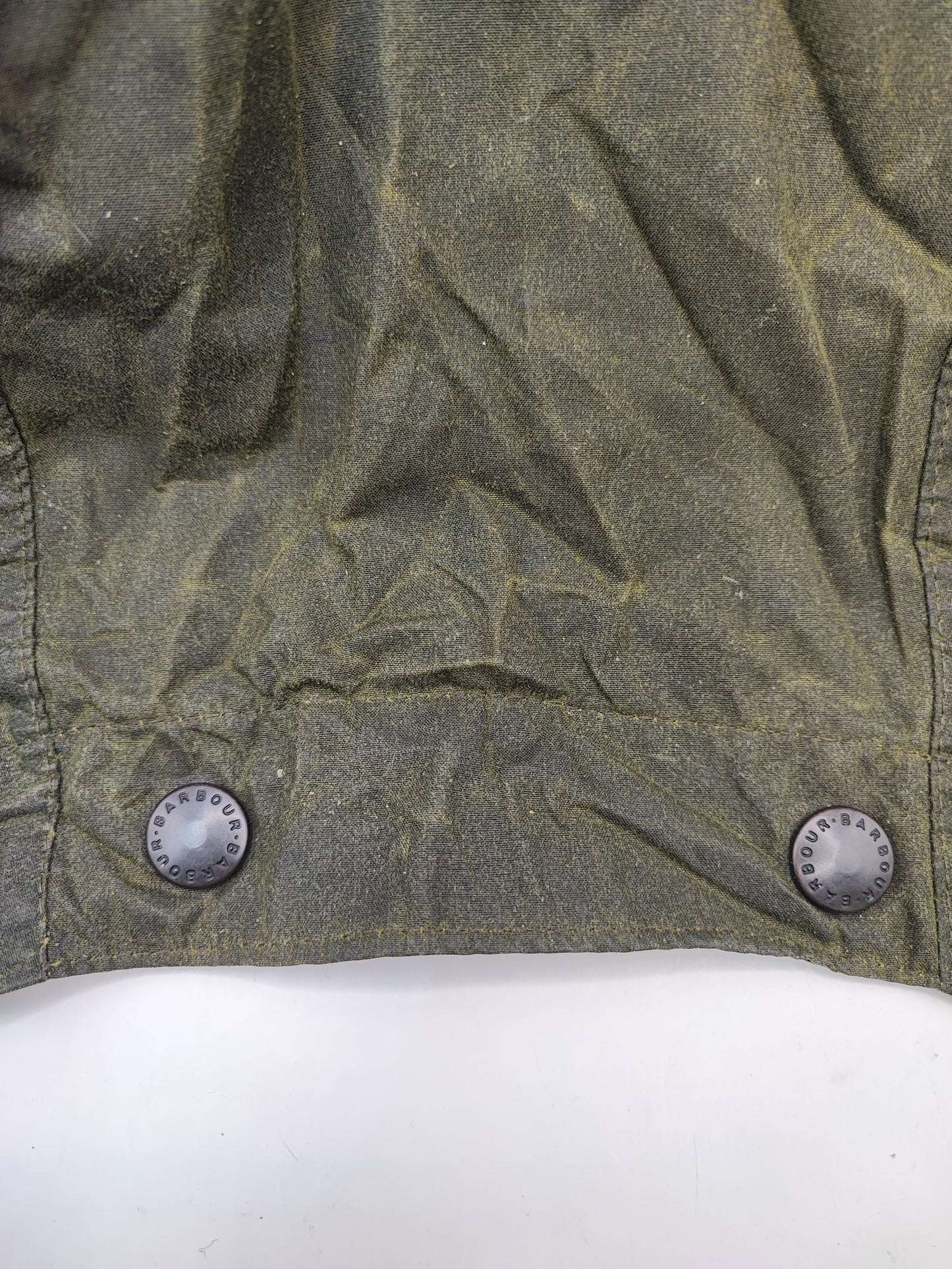Cappuccio Barbour verde vintage - Vintage Green Barbour Hood