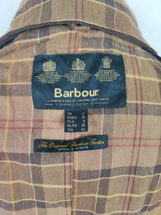 Giacca Barbour donna beige Classic Beadnell Uk 12 Medium-Lady Sand Classic Beadnell M