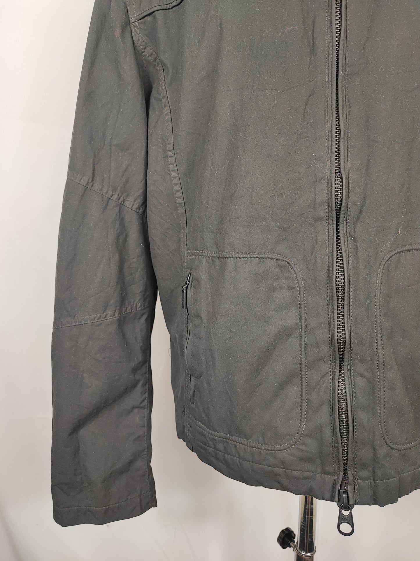 Giacca Barbour International Nera XL- Man Barbour International Winter Track Jacket size XL