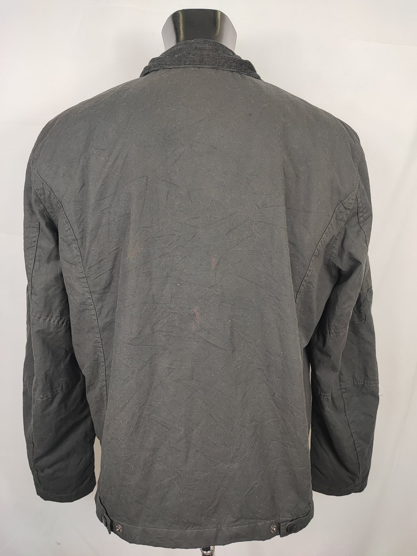 Giacca Barbour International Nera XL- Man Barbour International Winter Track Jacket size XL