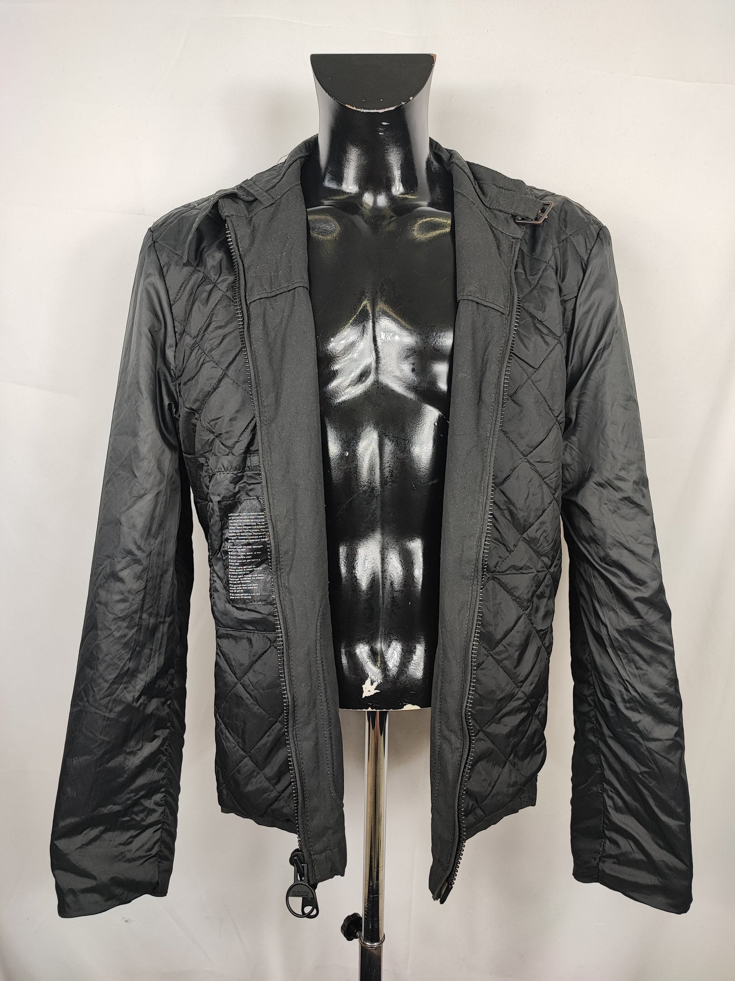 Giacca Barbour International Nera XL- Man Barbour International Winter Track Jacket size XL