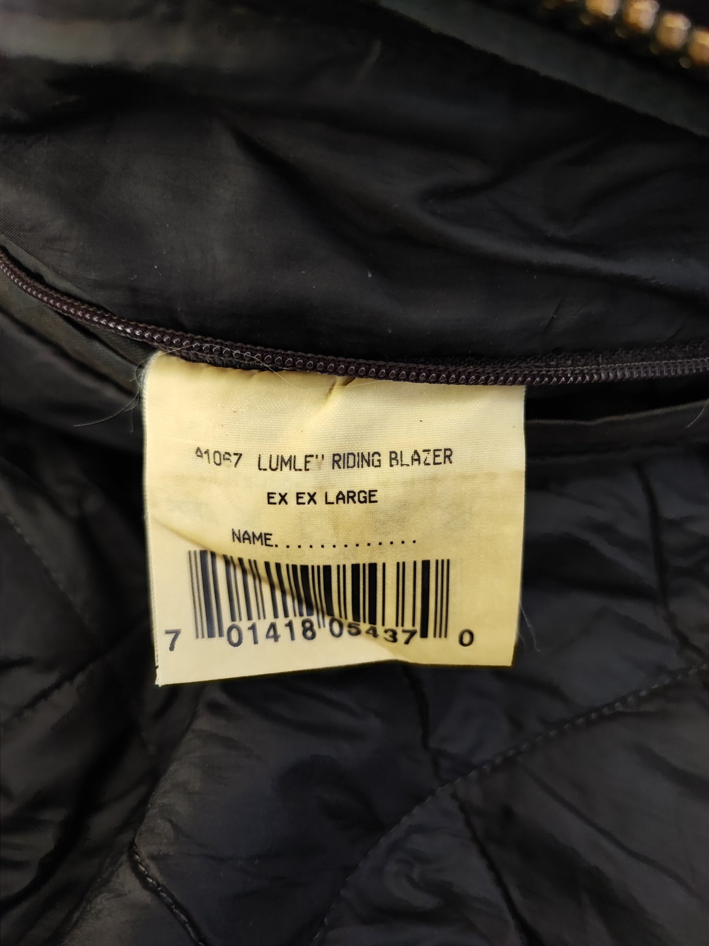 Giacca Barbour Uomo marrone blazer XXL - Brown waxed Lumley riding blazer Jacket Size XXLarge