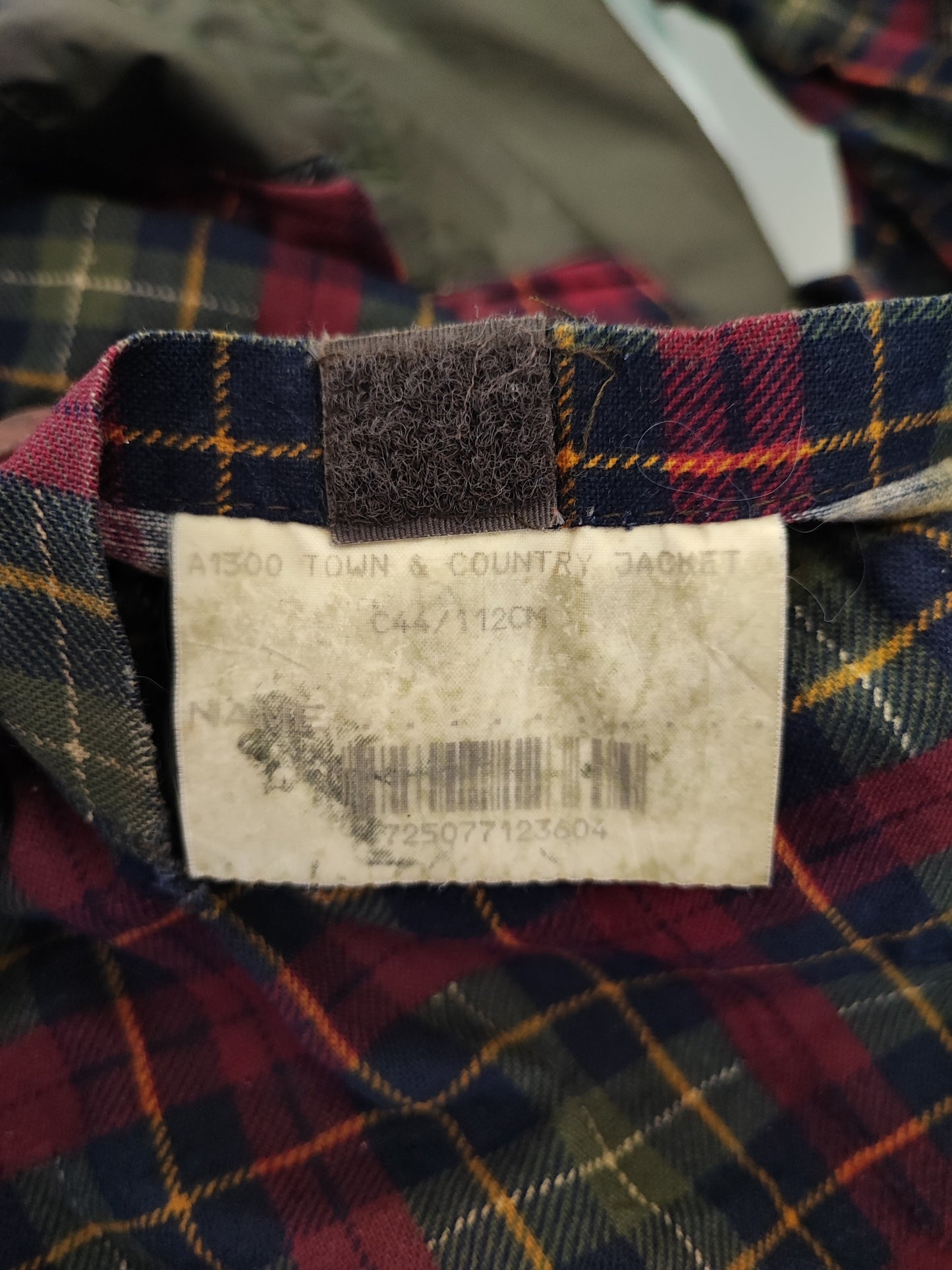 RARO Barbour Backhouse marrone C44/112 cm Man Riding Brown Wax Jacket size XLarge