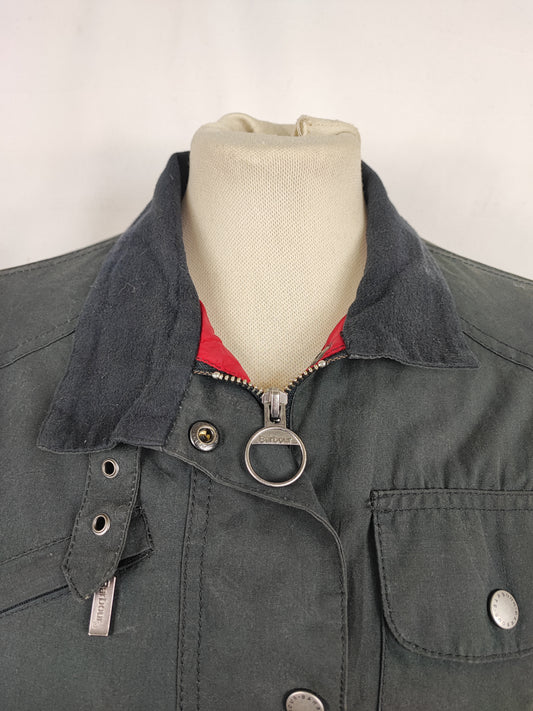 Giacca Barbour da donna blu invernale UK10 Small - Navy Hilberry Lady jacket UK10 tg. 40