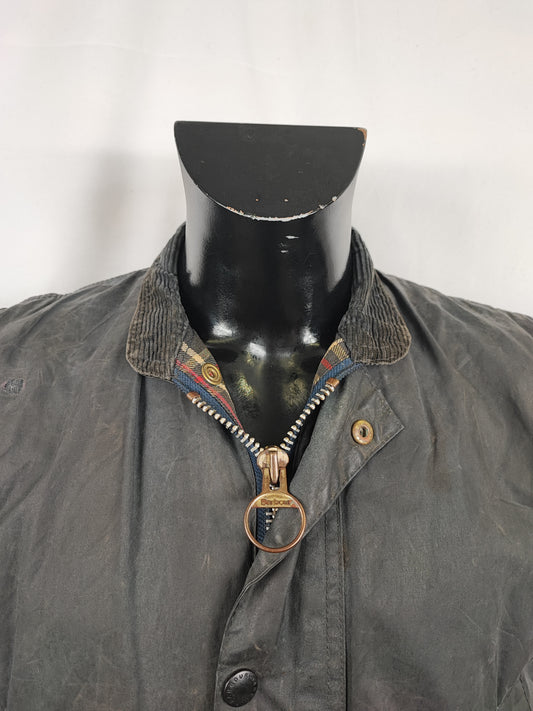 Barbour Gilet cerato da uomo Westmorland Blu Medium- Navy vintage Westmorland Waistcoat size M