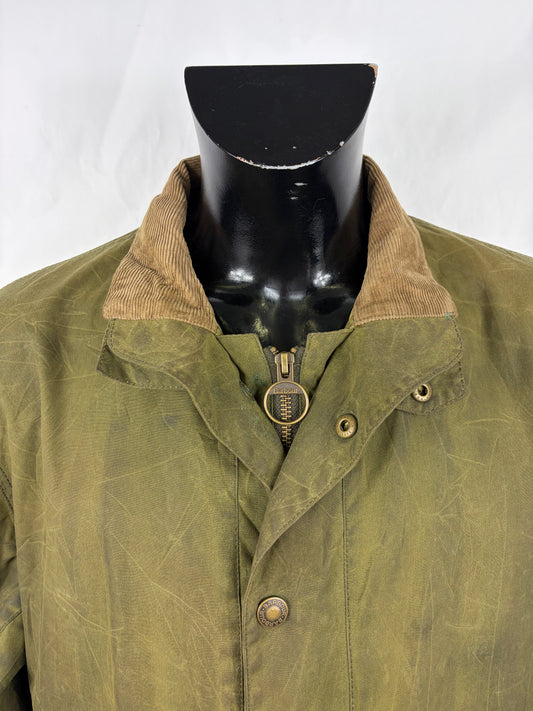 Giacca Barbour Verde da uomo cerata Orkney XL - Man Green Wax cotton jacket size Xlarge