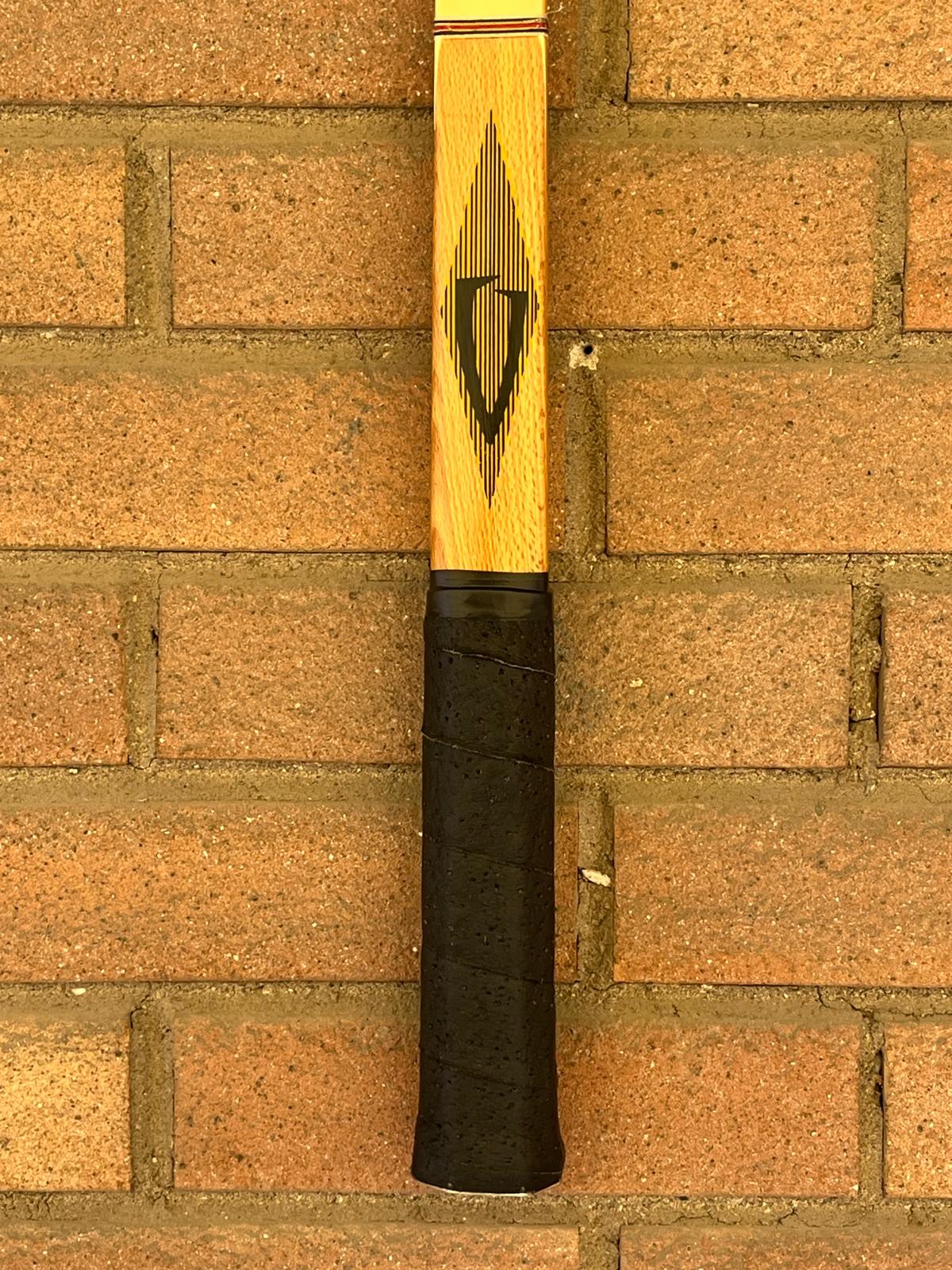 Racchetta Vintage in Legno Vantage 350 con Specchio- Vintage Mirror tennis wood Racket