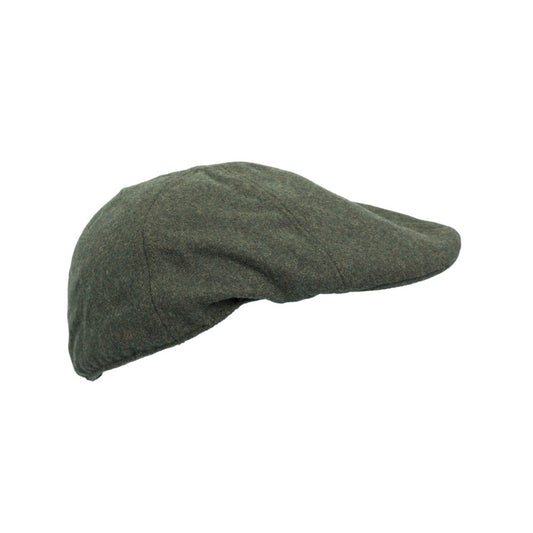 Coppola nuova inglese in lana a 6 spicchi verde scuro 6panel Wool Duck bill English cap