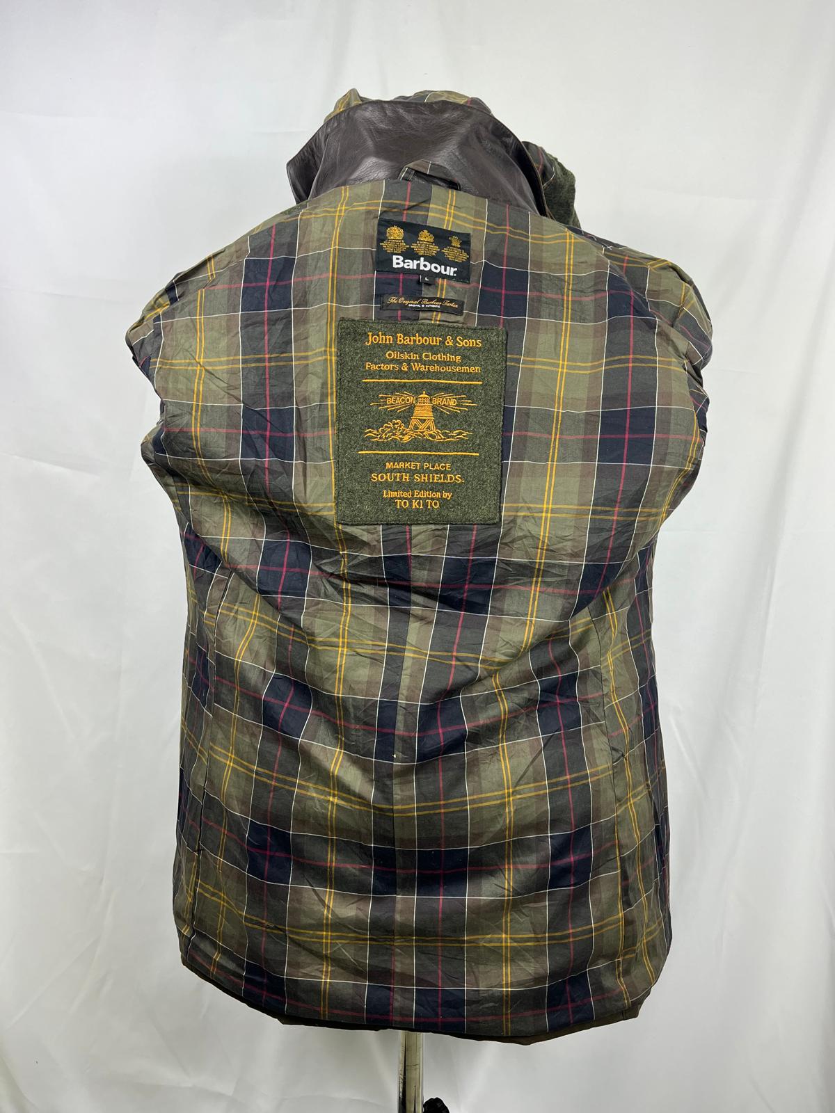 RARA Giacca Barbour Sports Jacket verde by Tokito Large - Green Barbour Tokito Skyfall L