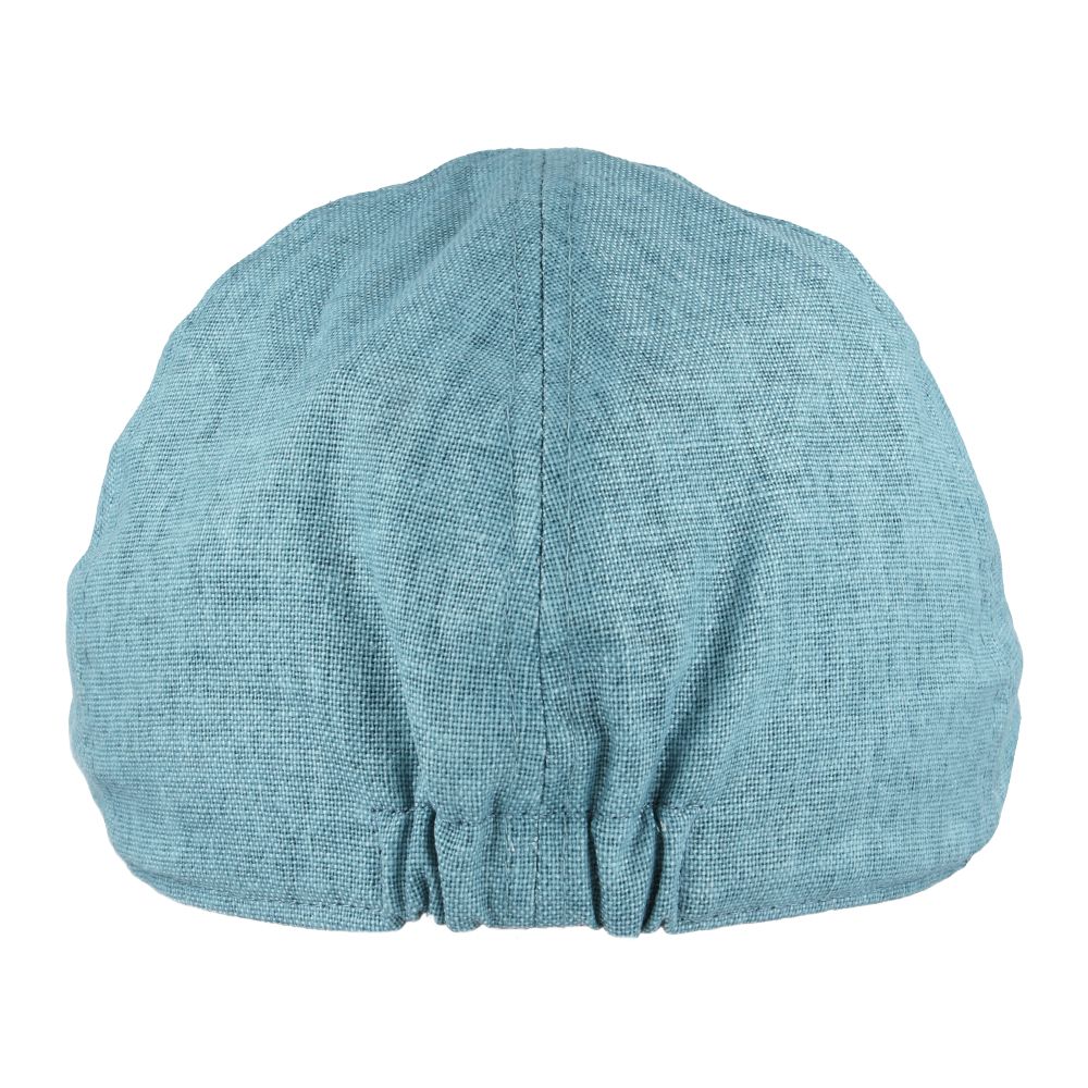 Coppola nuova inglese in lino blu chiaro - New English Duckbill linen Light blue Cap