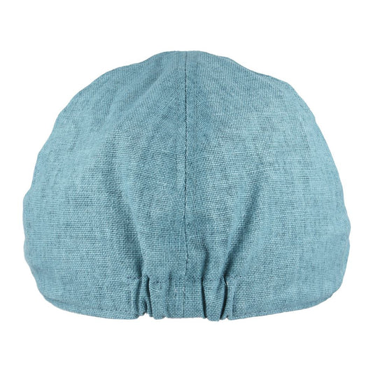 Coppola nuova inglese in lino blu chiaro - New English Duckbill linen Light blue Cap