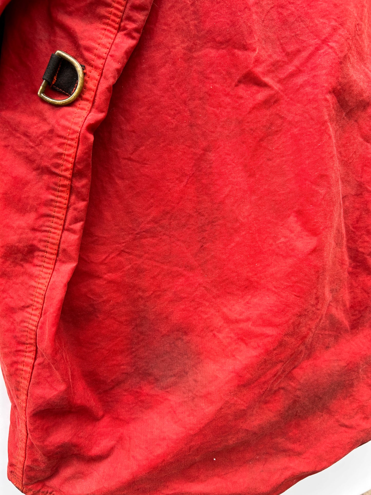RARO Barbour Longshoreman Custom XL- Rare Vintage Red Longshoreman