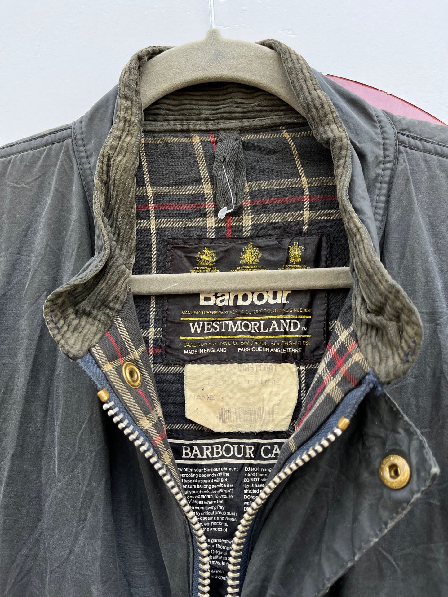 Barbour Gilet da uomo Westmorland Blu XLarge Navy waistcoat westmorland size XL