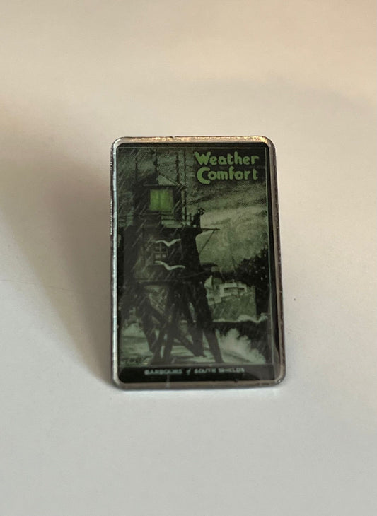 Spilla Barbour Weather comfort con faro