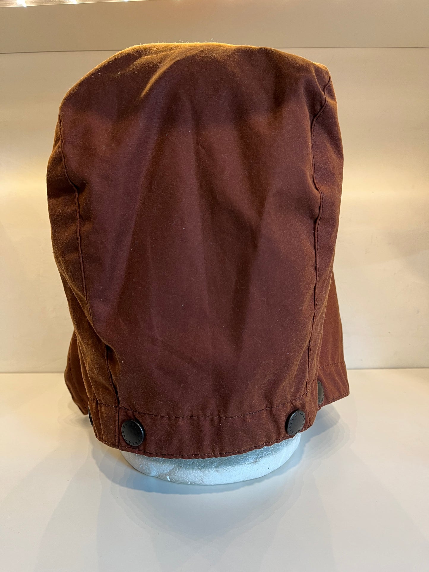 Cappuccio ruggine Barbour cerato Taglia Unica - rust Waxed Hood