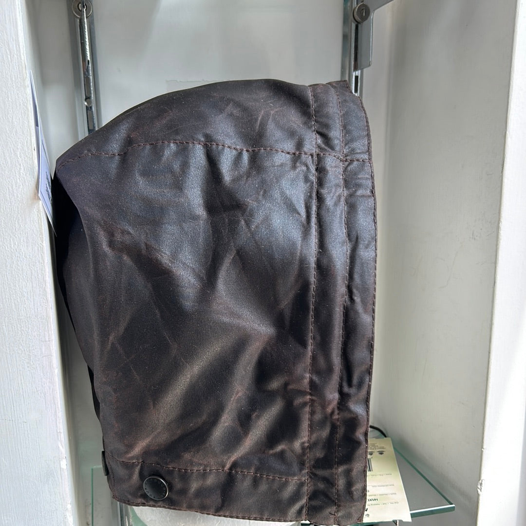 Cappuccio marrone vintage Barbour cerato Taglia Unica - Brown Waxed Hood