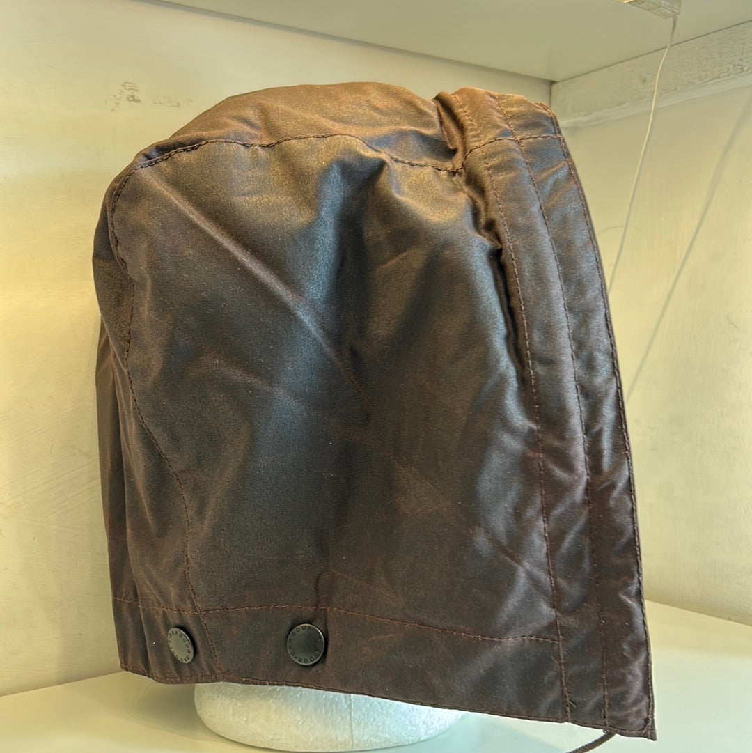 Cappuccio Marrone Barbour cerato Taglia Unica -Brown Waxed Hood