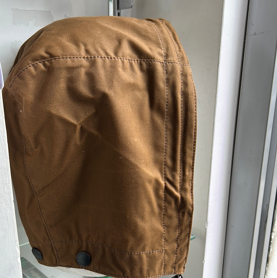 Cappuccio Cammello Barbour cerato Taglia Unica - Camel Waxed Hood