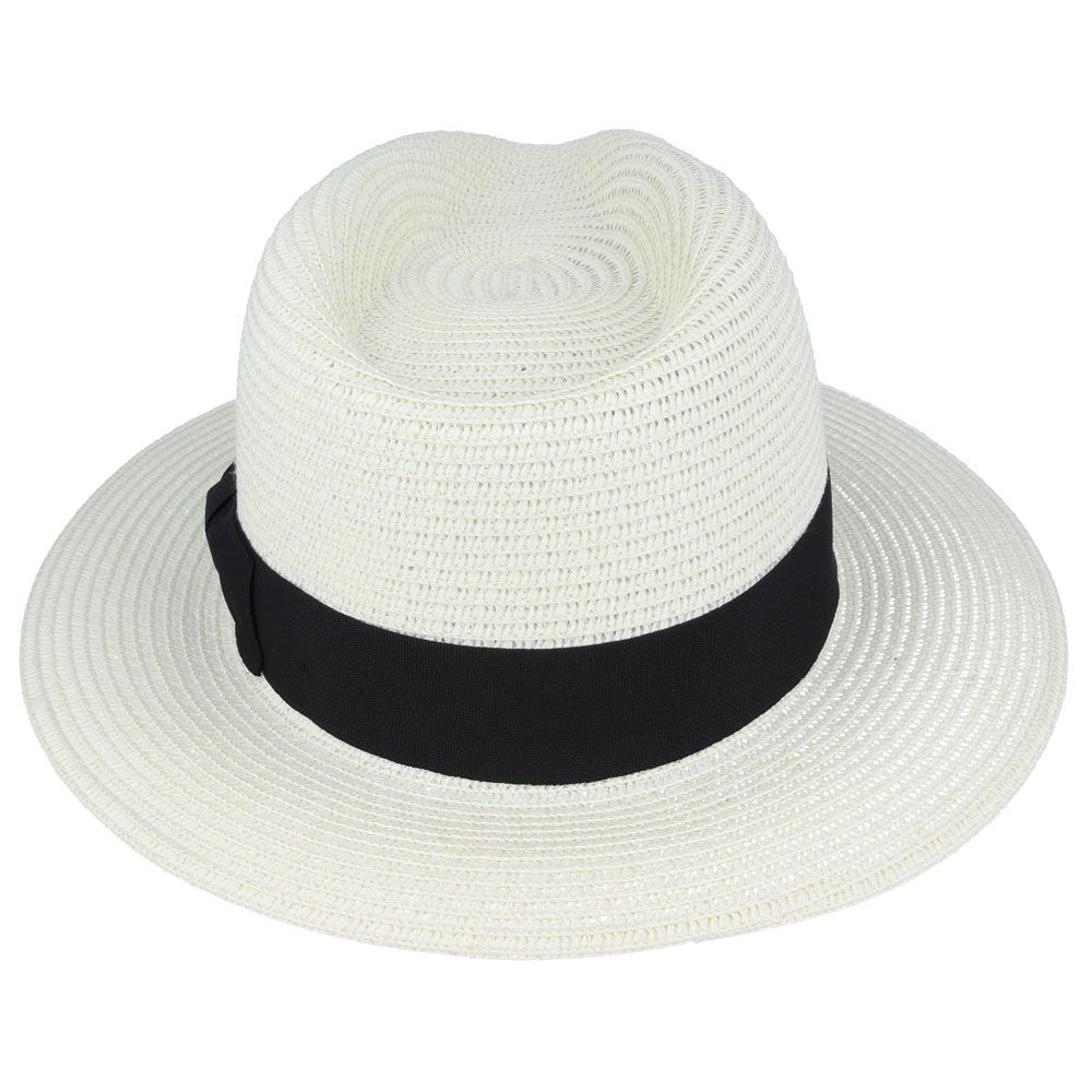 Cappello Fedora Unisex inglese estivo di paglia - Summer English Paper Straw Fedora Hat