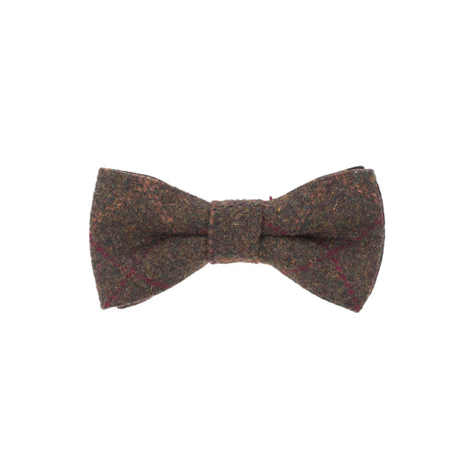 Papillon inglese in Tweed verde scuro