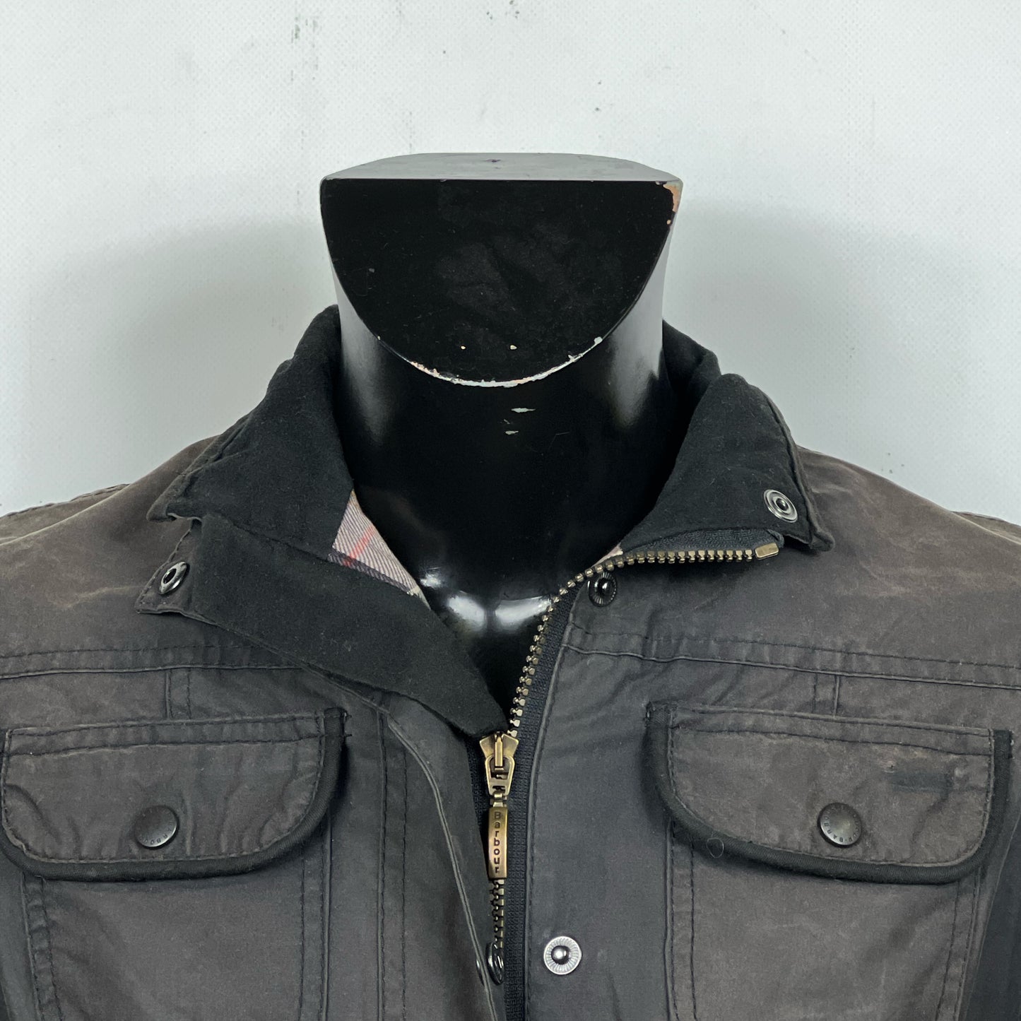 Giacca Barbour corta donna Utility Nera UK10 Black short Lady Utility jacket Small tg.40