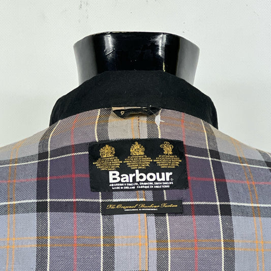 Giacca Barbour corta donna Utility Nera UK10 Black short Lady Utility jacket Small tg.40