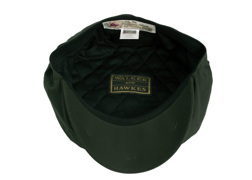 Coppola nuova a otto spicchi cerata inglese verde- New English Wax Baker Boy Cap