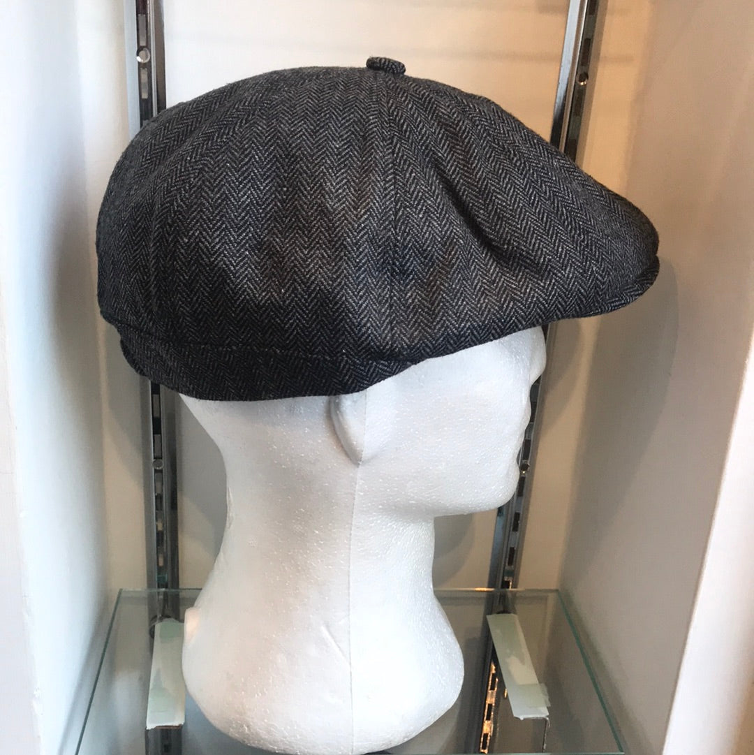 Coppola inglese nuova spigata in lana a otto spicchi S/M e L/XL