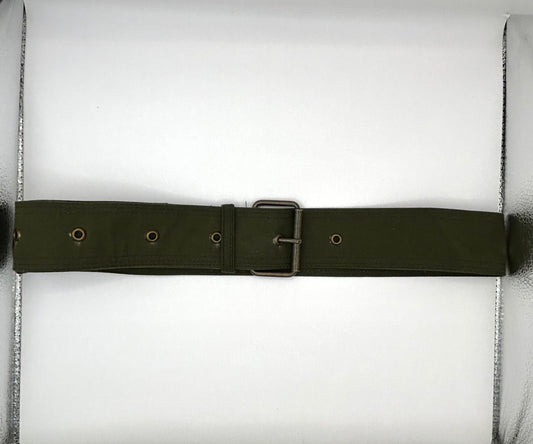 Cintura verde cerata per Barbour da moto - Green wax replacement belt
