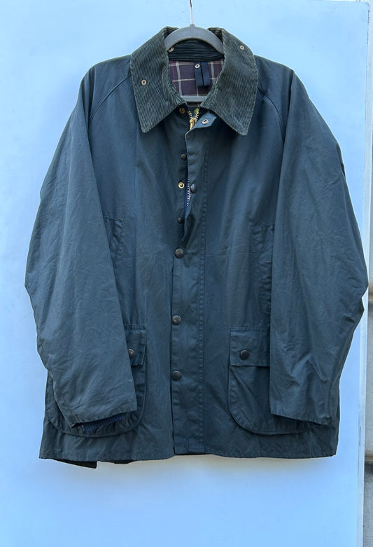 Giacca Barbour Blu scuro Bedale C44/112 cm Navy Vintage Bedale wax jacket c44 Large