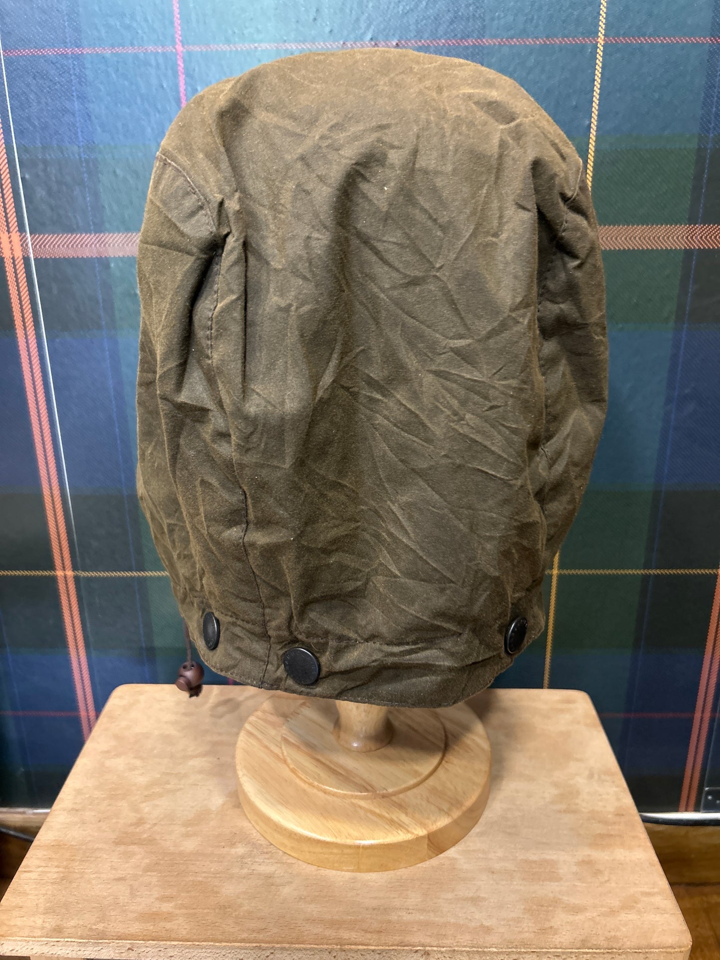 Cappuccio Barbour verde oliva A860 - Waxed Olive Hood A860