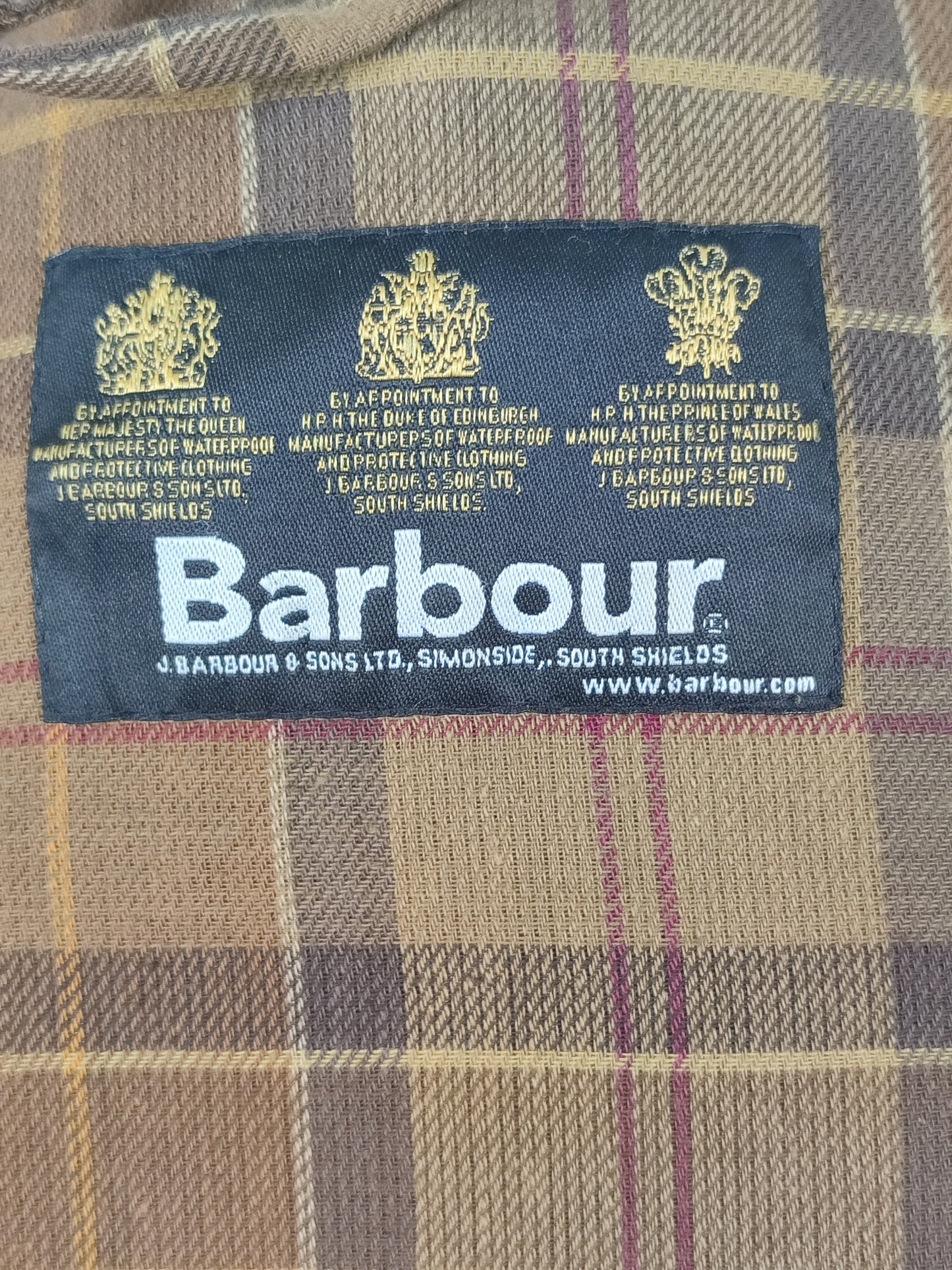 Trench Barbour da donna marrone cerato tg.44 Uk14-Wax Newbury coat brown Jacket Uk14
