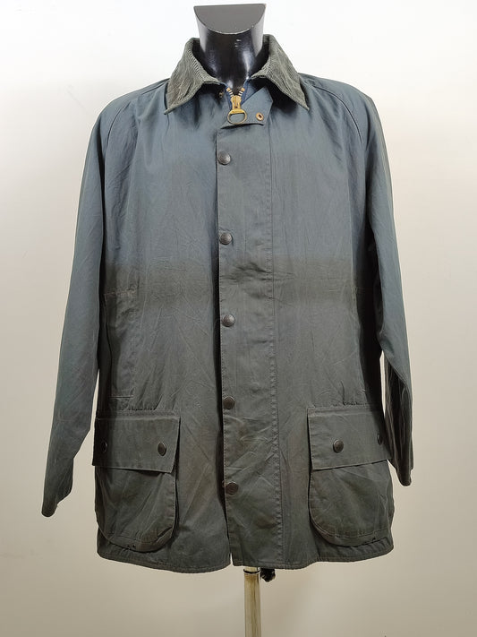Barbour Giacca Beaufort vintage blu C50/127cm Navy Wax Vintage Beaufort jacket XXL