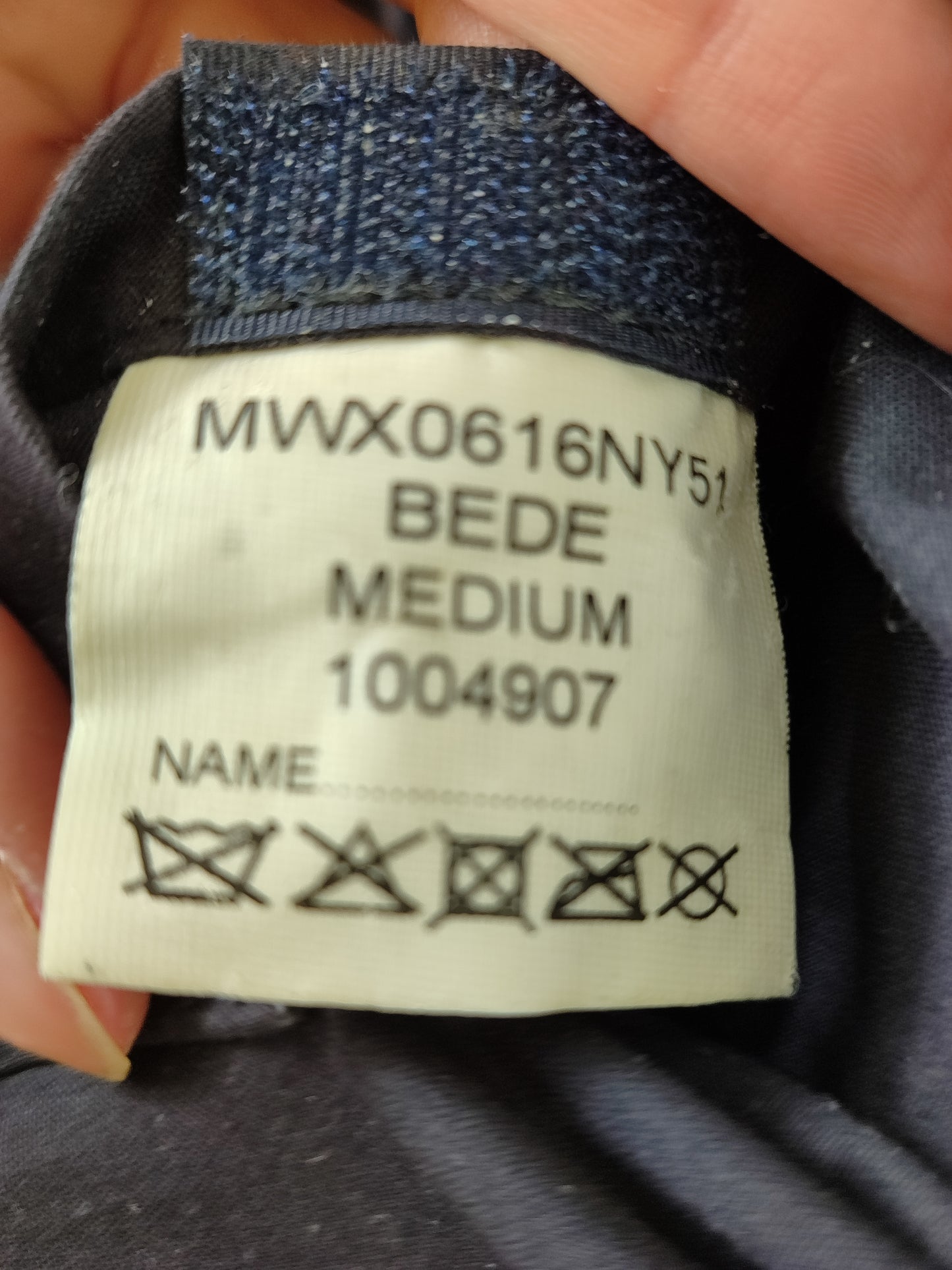 Giacca Barbour International Bede Blu Medium-Navy International Union Jacket Jacket Size M