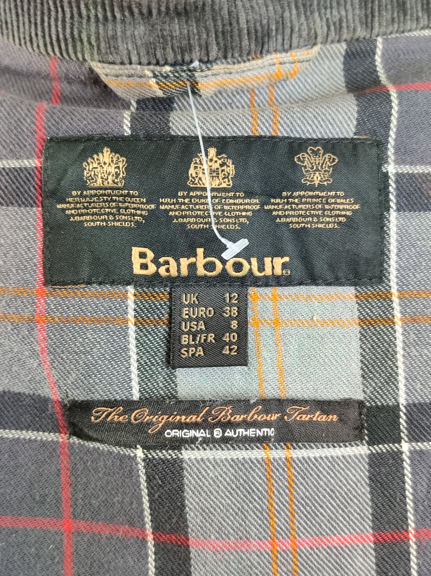 Giacca Barbour International Donna Medium UK12 -Lady International Black UK12 Size M